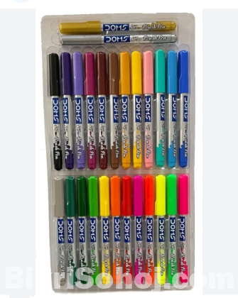 Doms Brush Pen 26 Shades